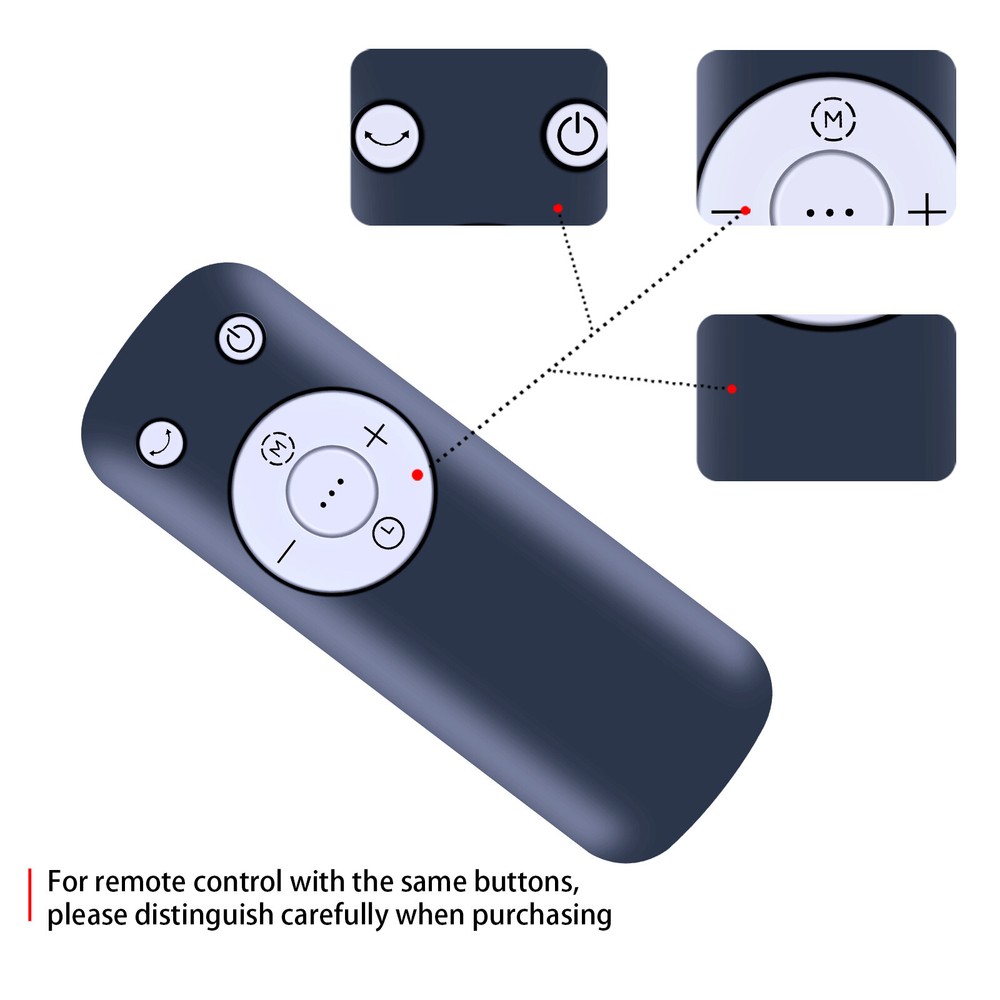 Remote Control For PELONIS Oscillating Ceramic Tower Indoor Space Heater
