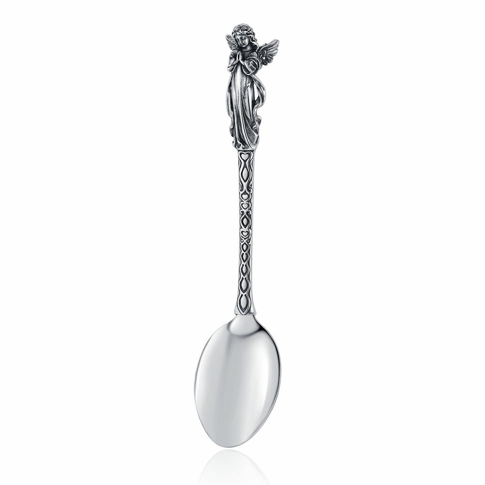 Stainless Mermaid Angel Skull Skeleton Spoon Fork Dinnerware Set Tableware Gift
