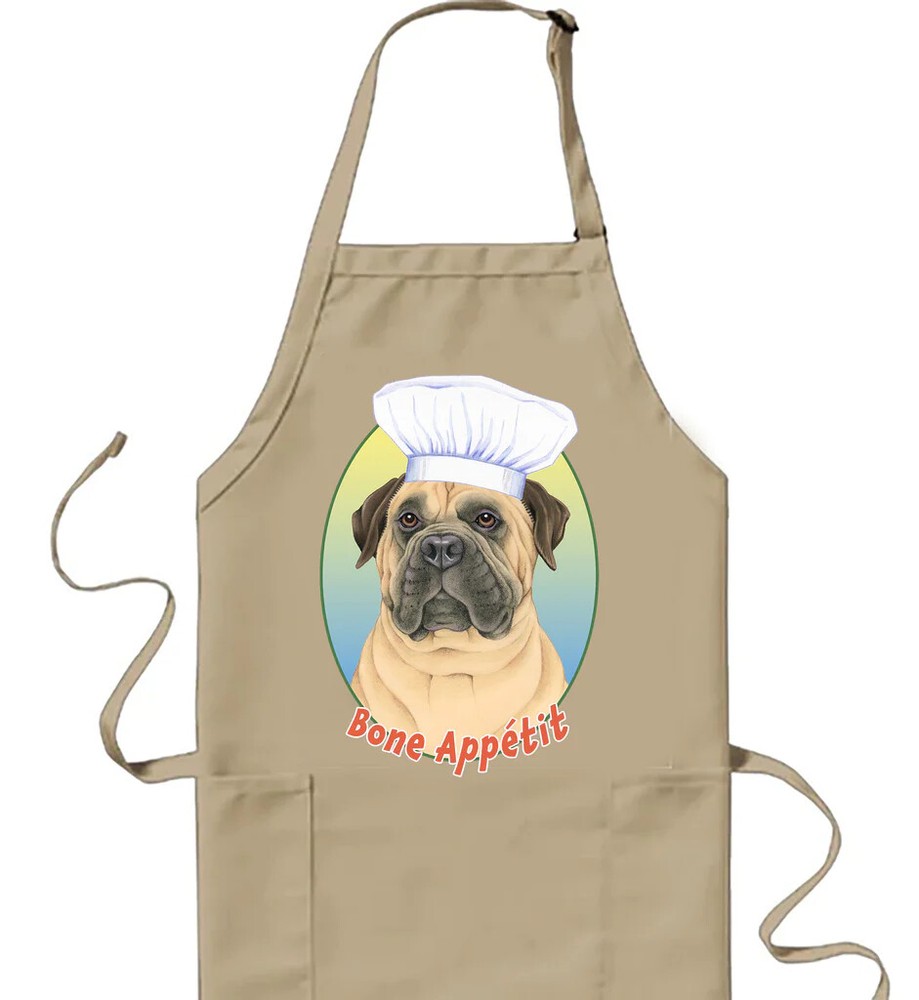 Bullmastiff Cookin' Apron