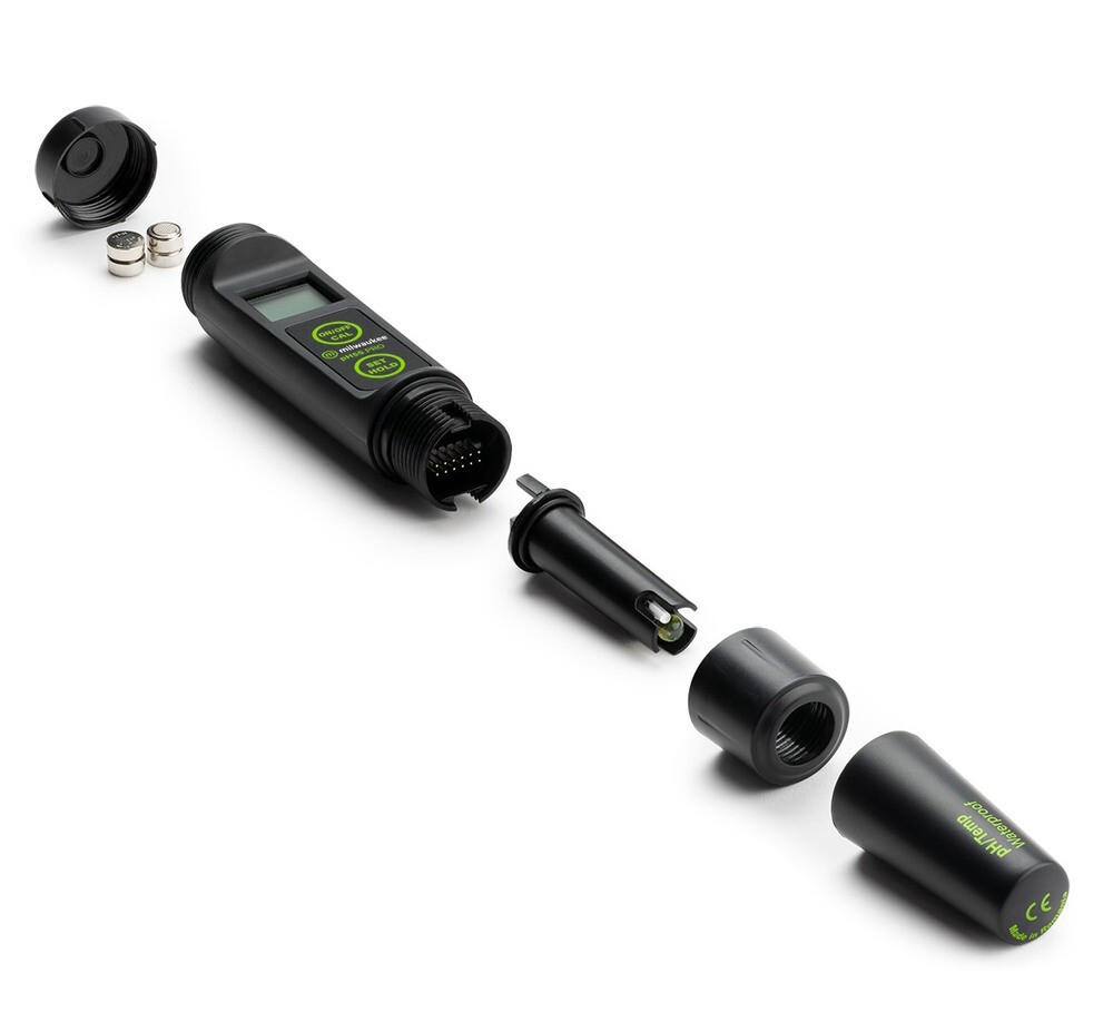 Milwaukee PH55 PRO Waterproof pH & Temperature Tester with ATC & Replaceable Pro