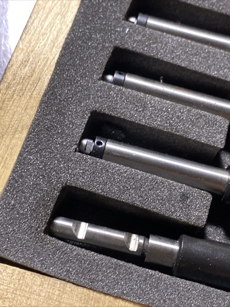 SPI Interchangeable Rod Inside Micrometer 2-12” 12-372-9 Complete