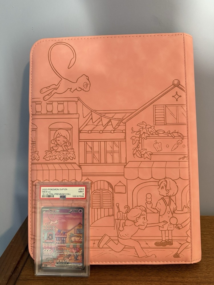 pokemon 151 master set binder (made to order)