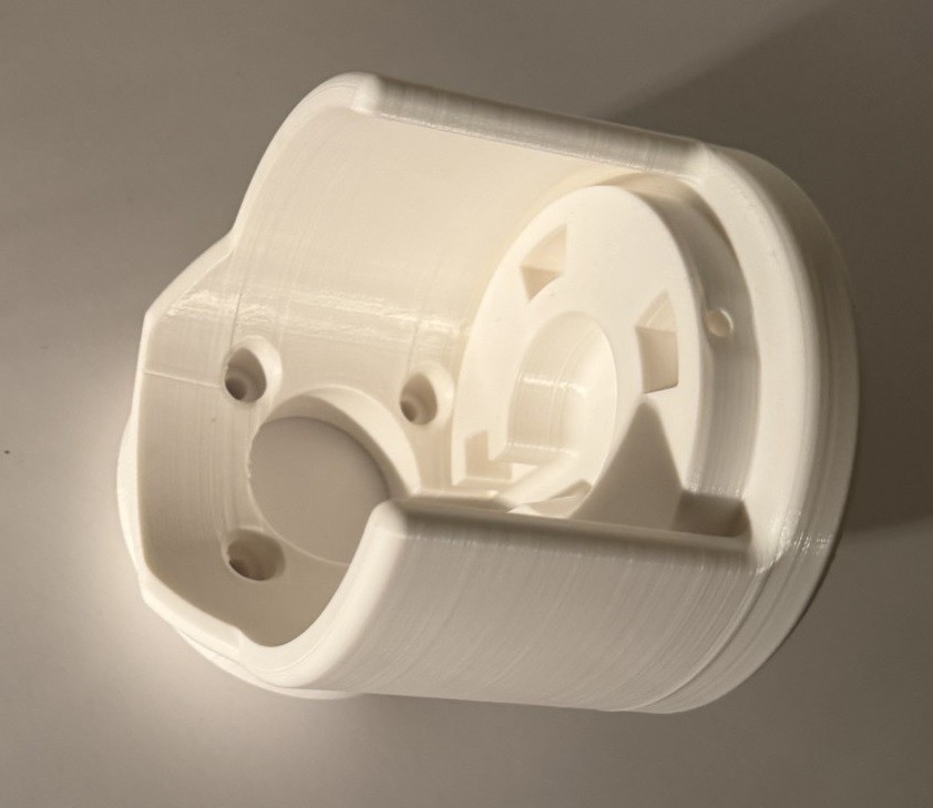 Google Nest Floodlight Camera Mount – 90° Eave / Wall Bracket – Outdoor Adapter