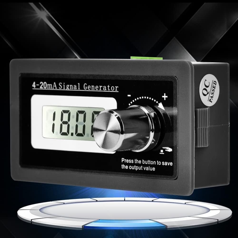 4-20mA Signal Generator LCD Display High Accuracy Current Loop Transducer Tes...