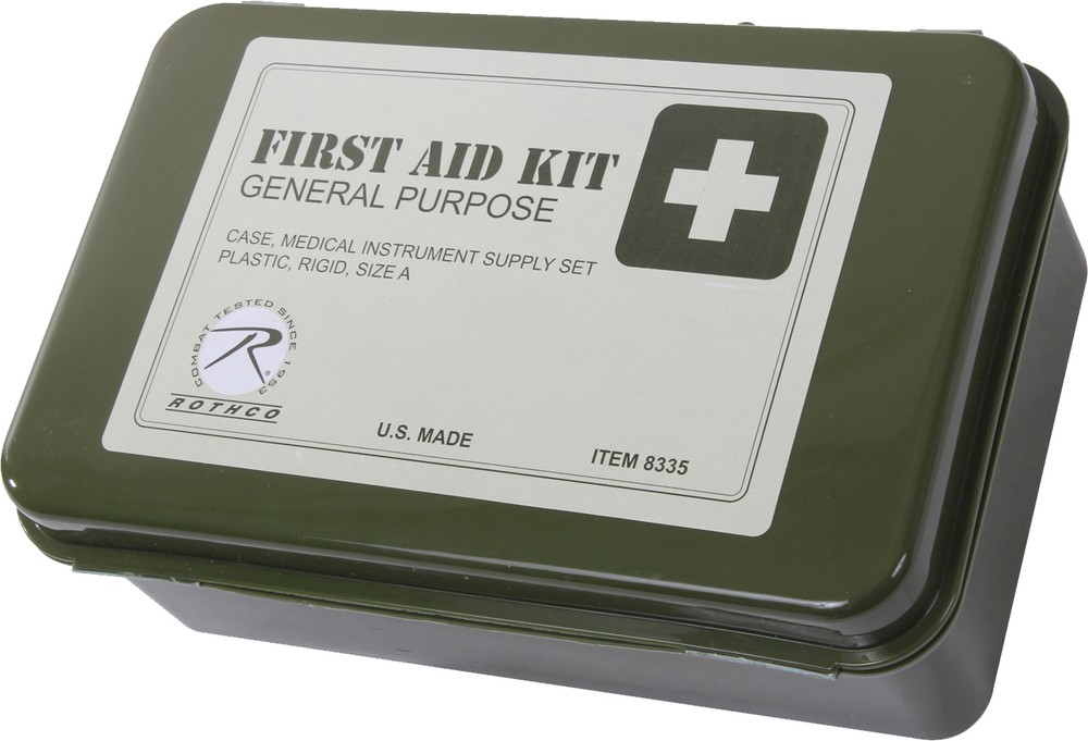 Olive Drab General Purpose First Aid Kit