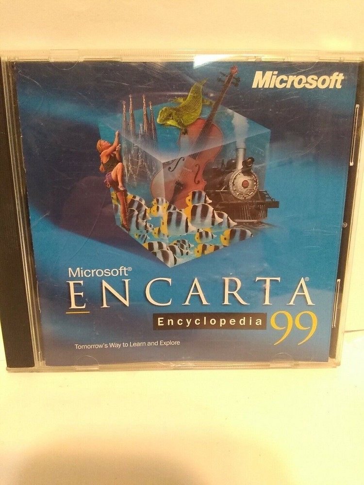 Microsoft Encarta Encyclopedia 1999 Tomorrows Way To Learn & Explore Learning a