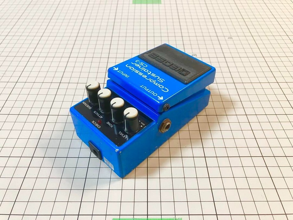 BOSS CS-3 With box Compression Sustainer Guitar Effects Pedal From Japan