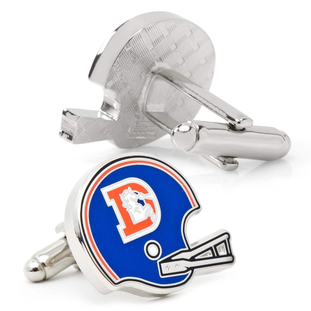 NFL Denver Broncos Throwback Helmet Cufflinks