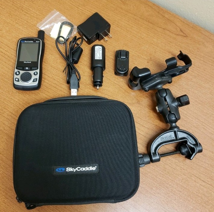 SkyCaddie SG5 Golf GPS Bundle - Includes RAM Tough-Claw Mount & Case