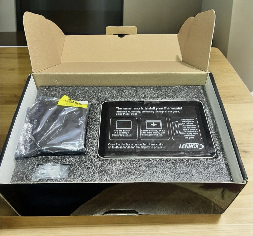 Lennox iComfort E30 Programable WiFi Touchscreen Smart Thermostat HD Display