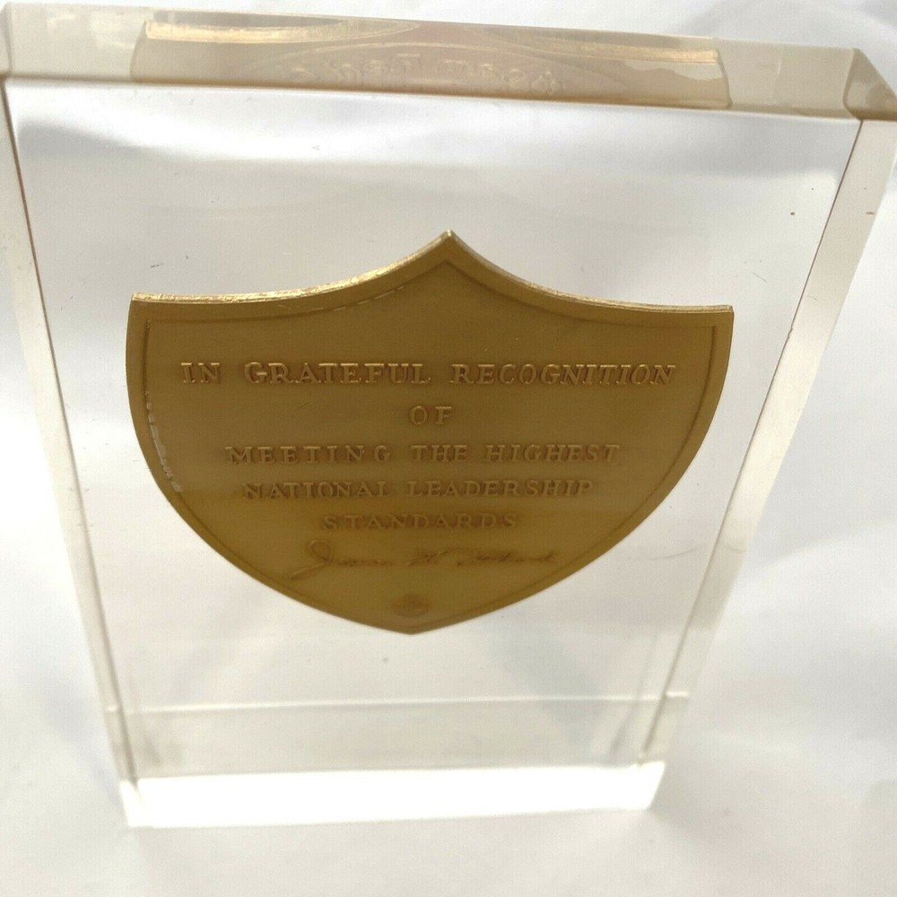 Vintage ARC Award Desk Display 1981