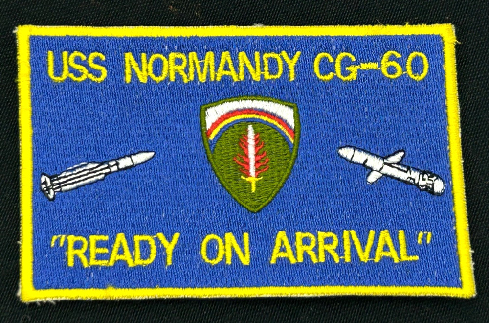 Vintage USS Normandy CG-60 Patch