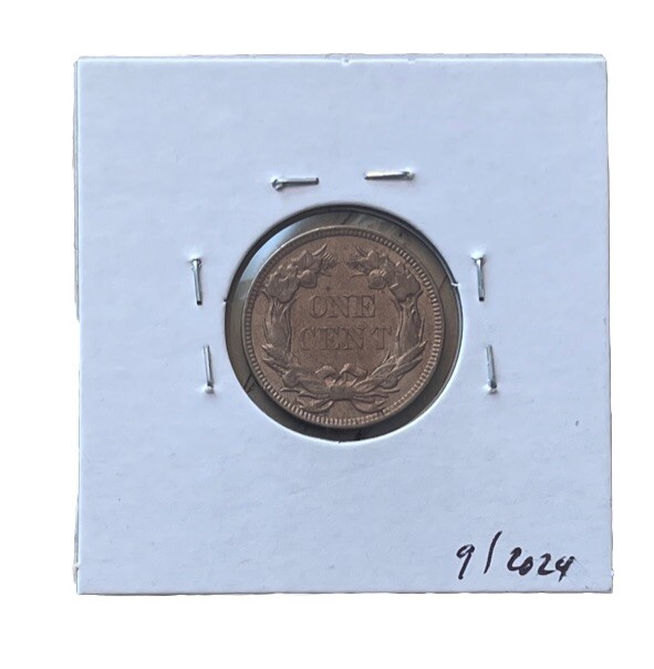 1857 Flying Eagle Cent AU