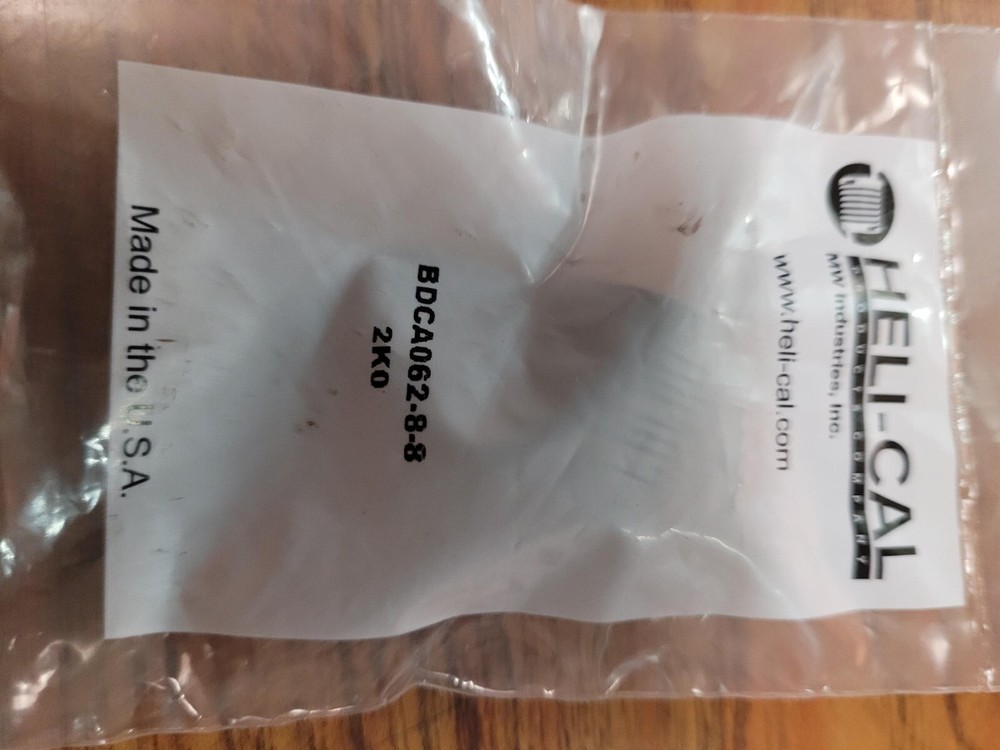 Heli-Cal Flex Shaft Coupling BDCA062-8-8 (McMaster-Carr 6208K389)