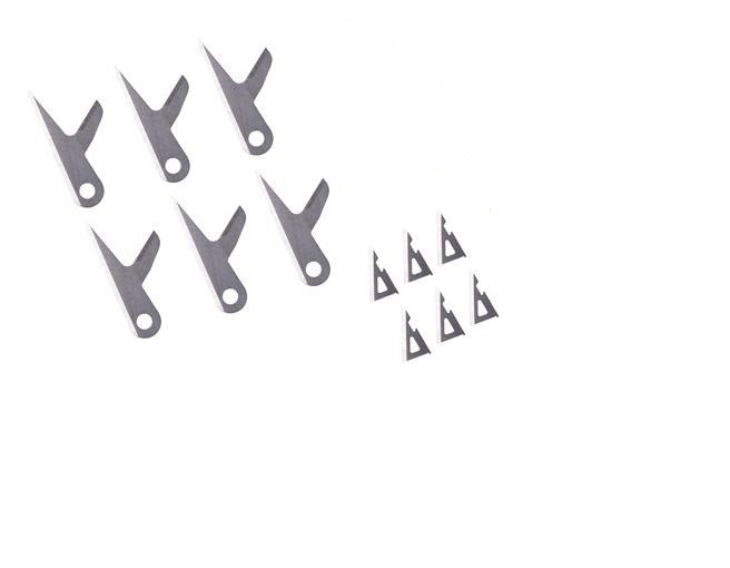 Swhacker - Hybrid - 125 Gr - Replacement Blades Kit - 6 pack