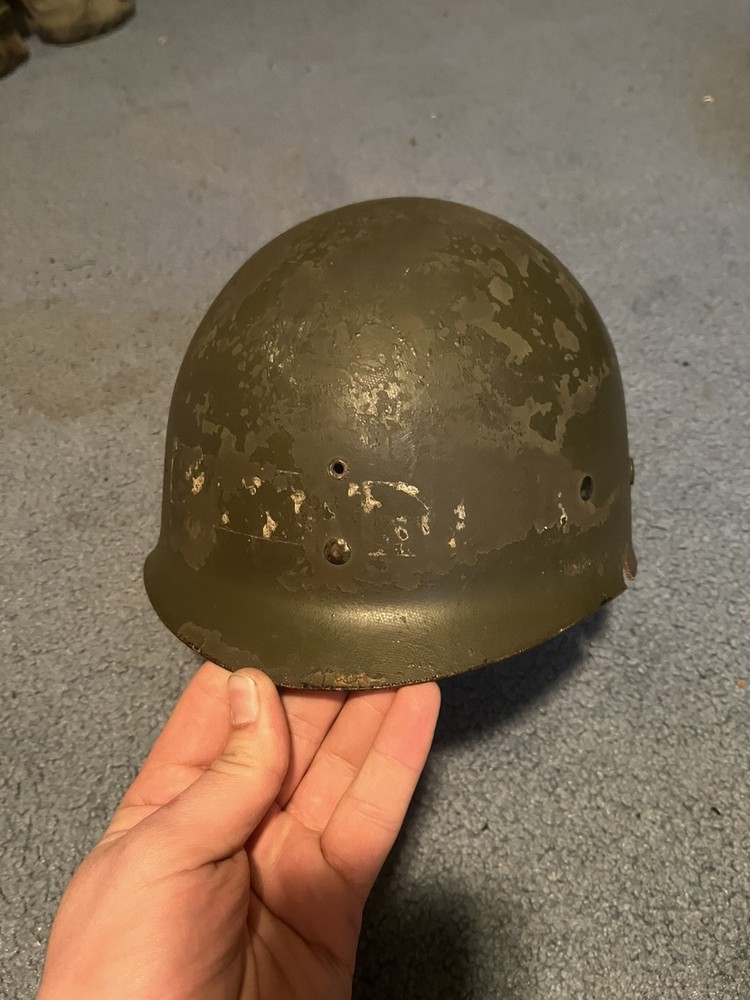 Early WW2 FS FB M1 Helmet & Liner