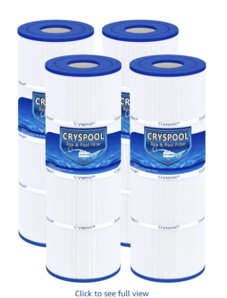 Cryspool pool filter cartridge