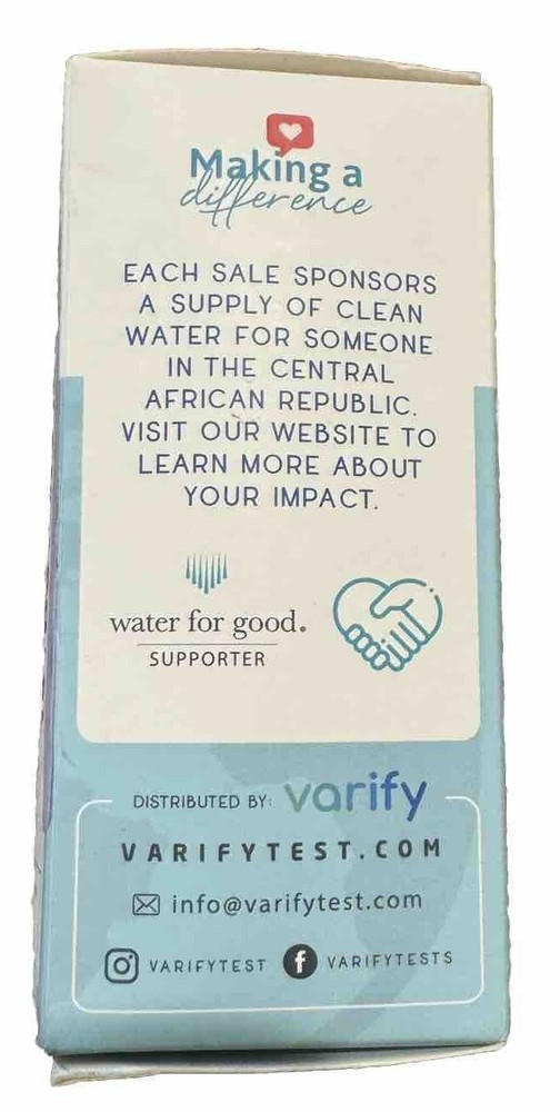 Varify Pool & Spa Test Strips 7 in 1; 100 Test Strips Exp 5/5/25 B7
