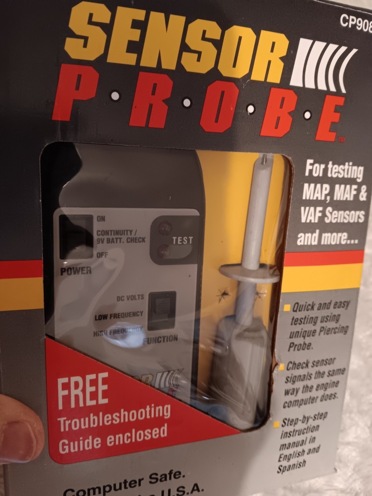 NOS Sunpro Actron III CP 9085 Sensor Probe Map Maf, Vaf Testing Meter ( SEALED)