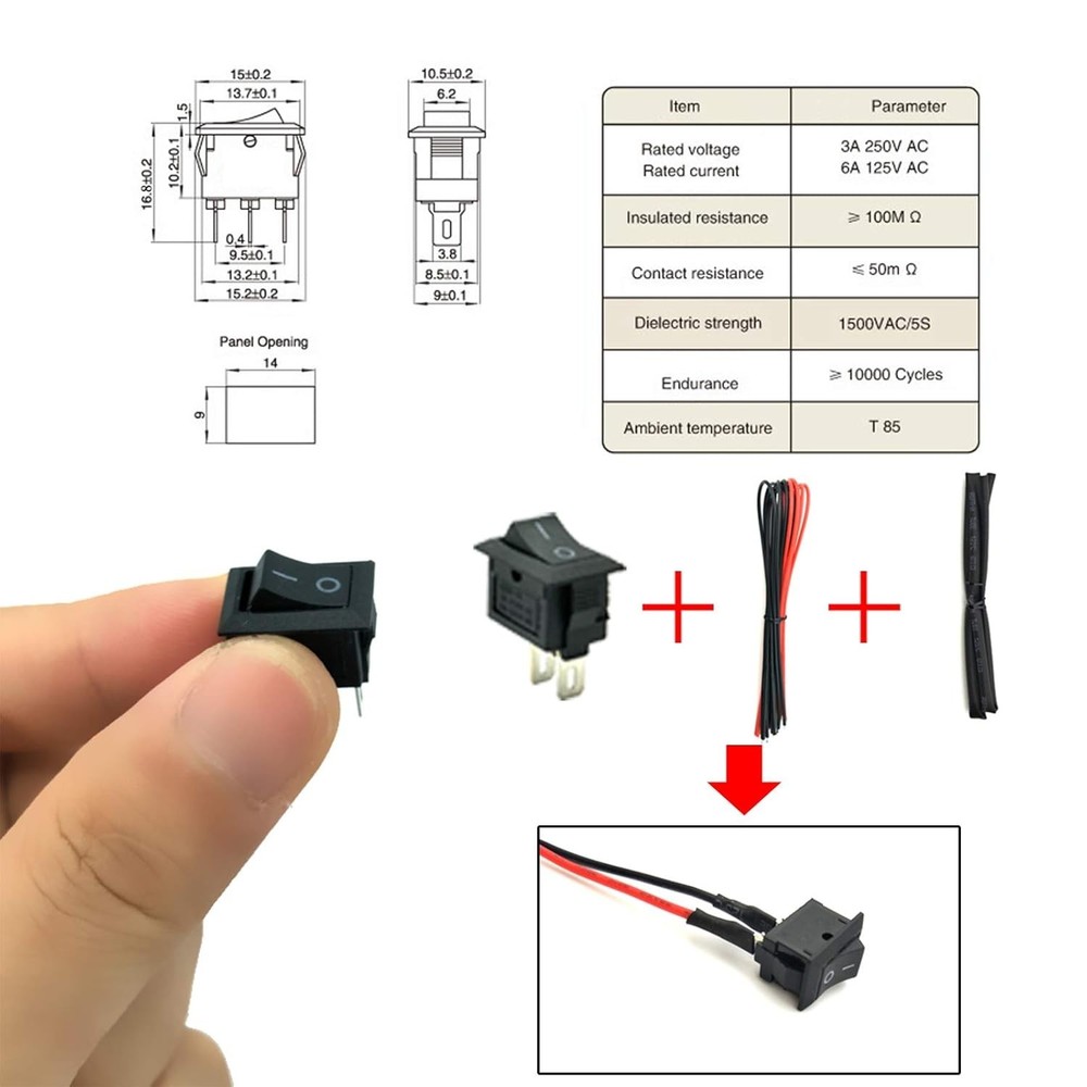 Mini Electric Hobby Motor Kit with Propeller