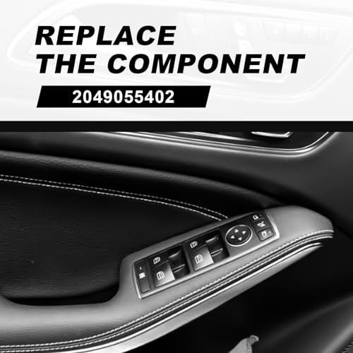 Master Power Window Switch Button Front Driver Side Compatible with Benz C230 20