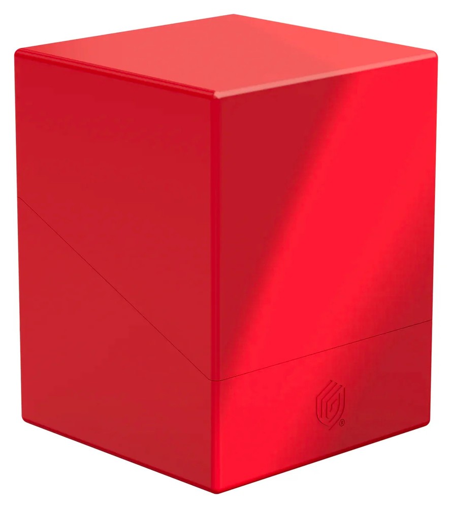 Boulder 100 Solid Deck Box - Red