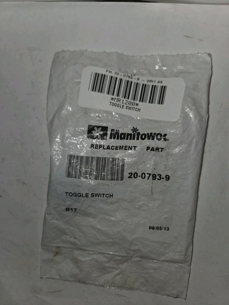 NEW GENUINE MANITOWOC 20-0793-9 TOGGLE SWITCH
