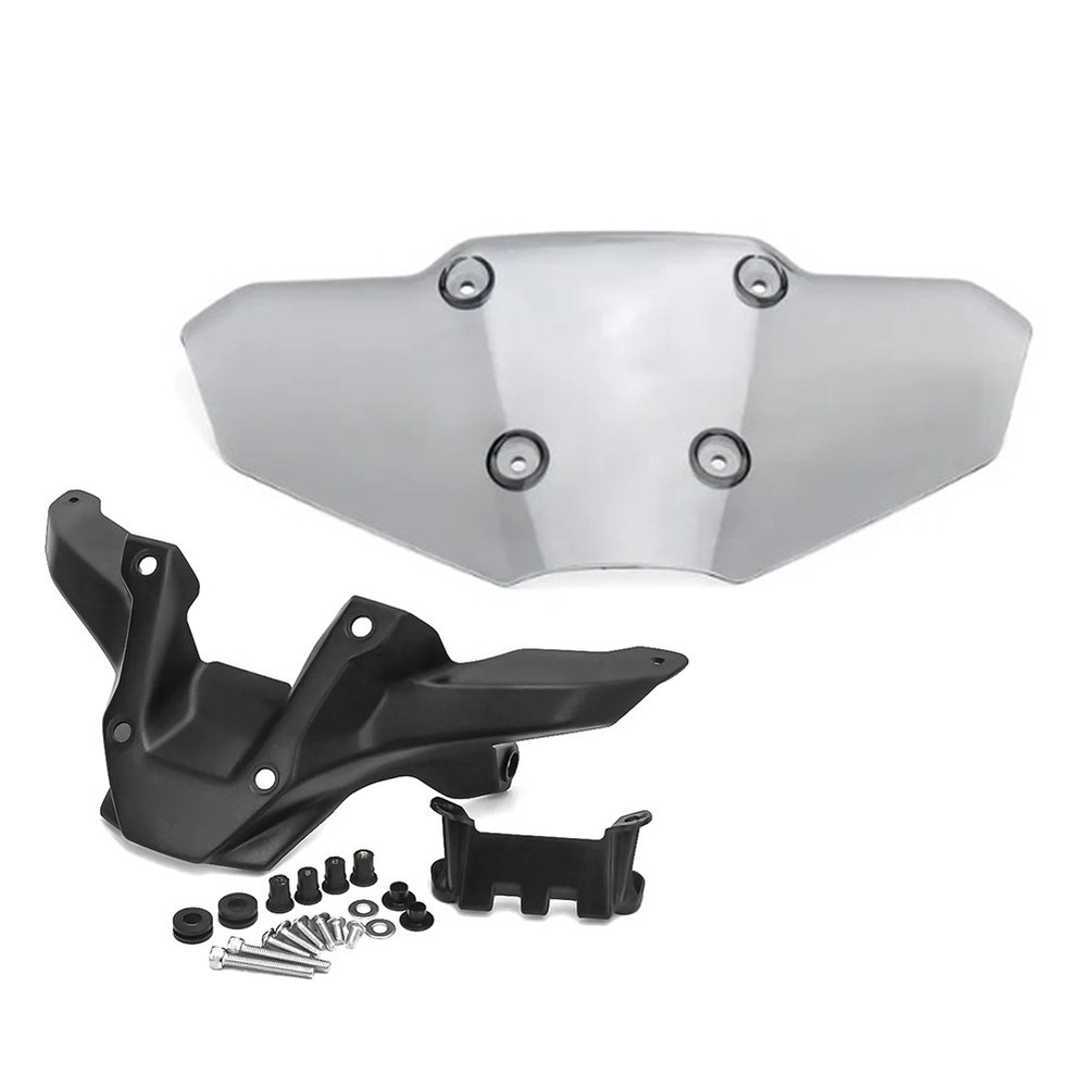 Motor Windshield Bracket Wind Deflector Windscreen For Yamaha MT09 24