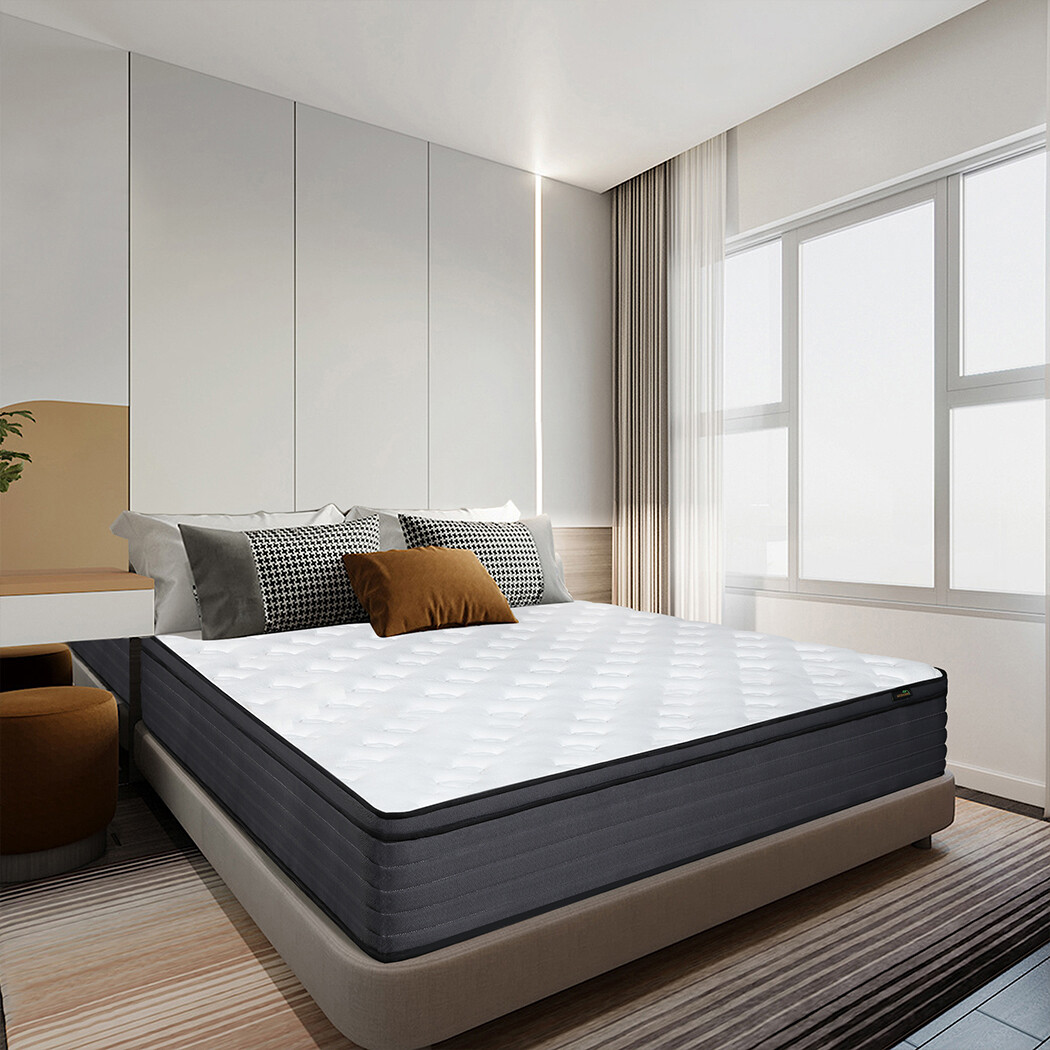 14/12/10 Inch Twin Full Queen King Mattress Memory Foam Spring Hybrid In A Box