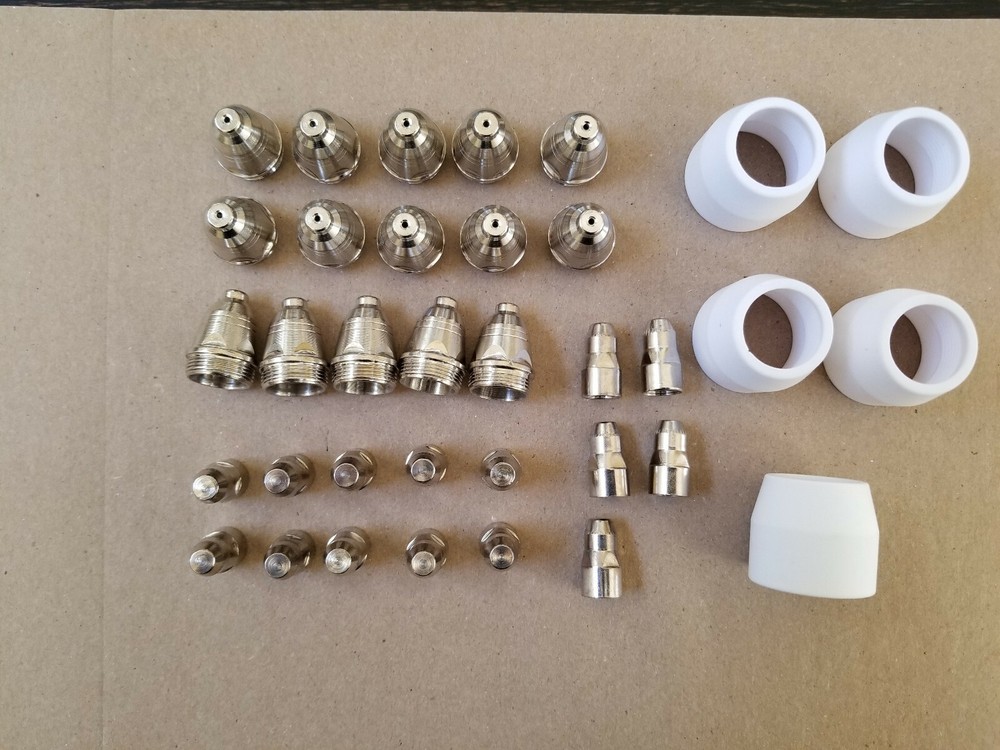 Plasmargon Air Plasma Cutter PLC 65P pilot arc Consumables 35 PCS