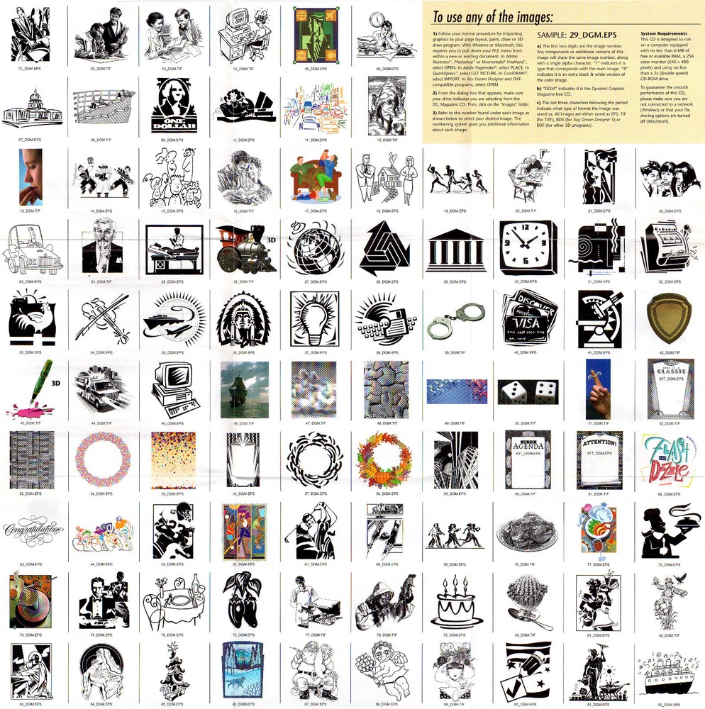 Borders & Frames v5 Clipart CD High Resolution by Dynamic Graphics + FREE CD