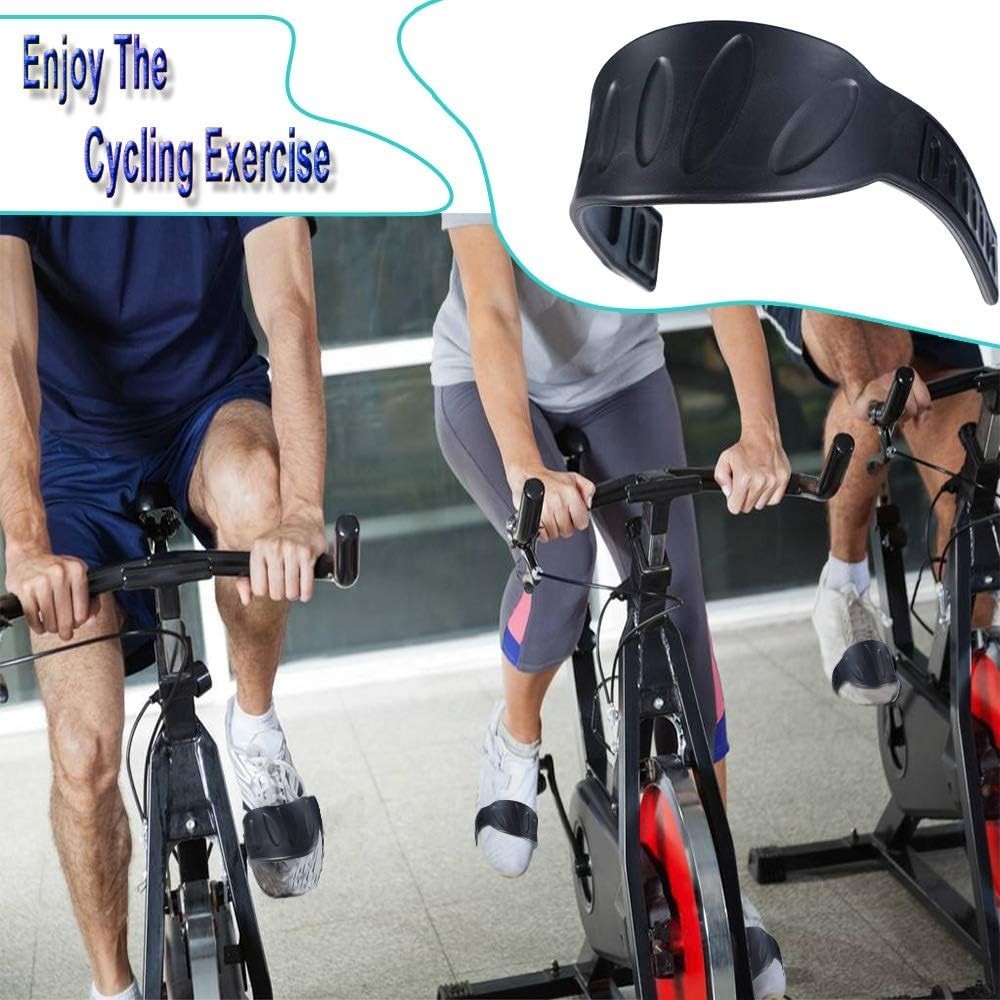 Comfortable & Robust Exercise Bike Pedal Straps - Adjustable Nylon Design