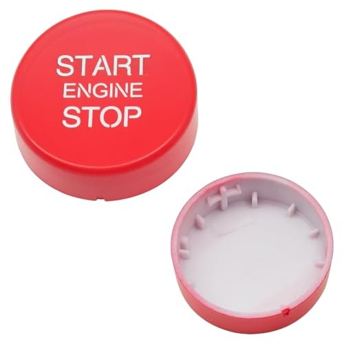 Bilisin Red Engine Start Stop Switch Button Compatible with VW for VW Golf Plus