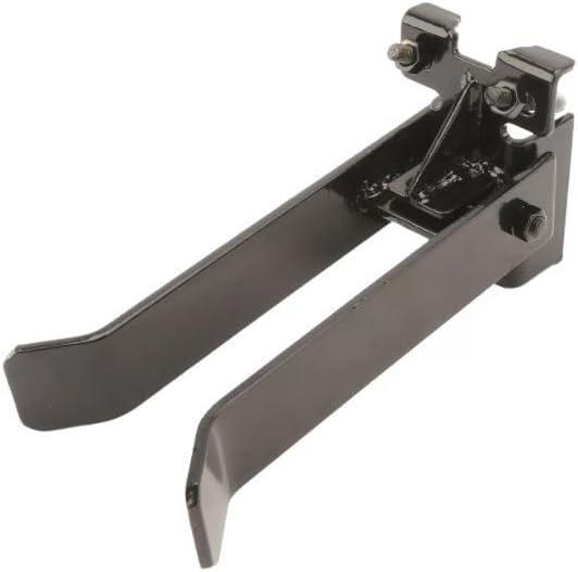 Black Chain Link Fence Commercial Double Gate Latch 1-5/8" or 2" Frame