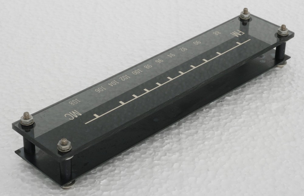 EICO HFT-90 FM Tuner Dial Glass Assembly
