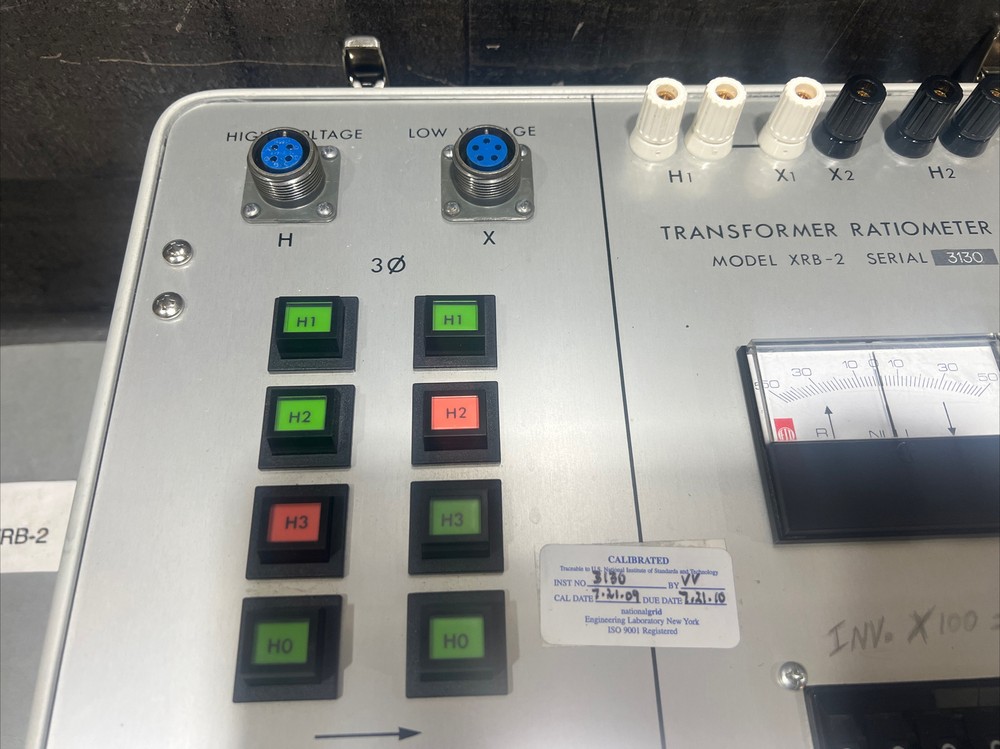 Electrical Testing Instruments Ltd. Transformer Ratiometer XRB-2. 3 Phase