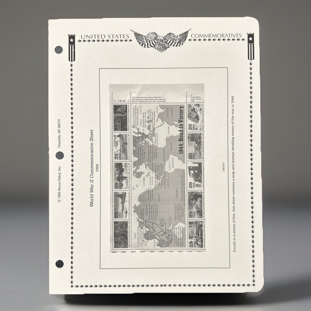 Minkus Album Pages Set Of 2 1994 Supplements