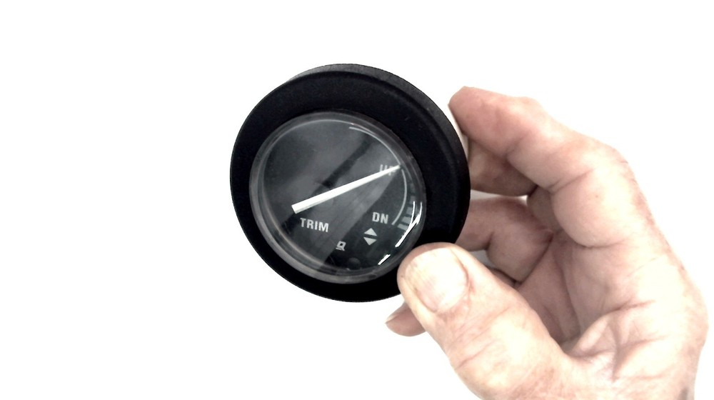 2" Trim Gauge - Black Face & Bezel