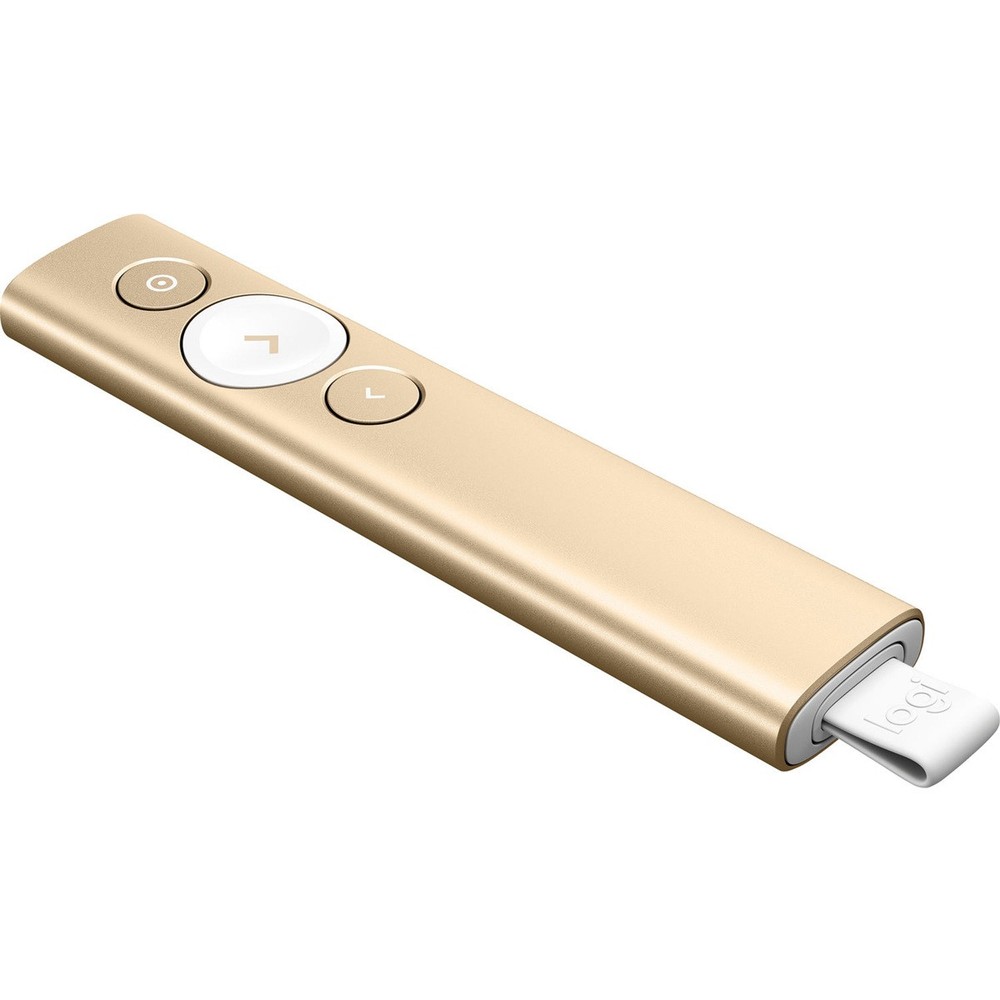 Logitech Spotlight Presentation Remote, Gold
