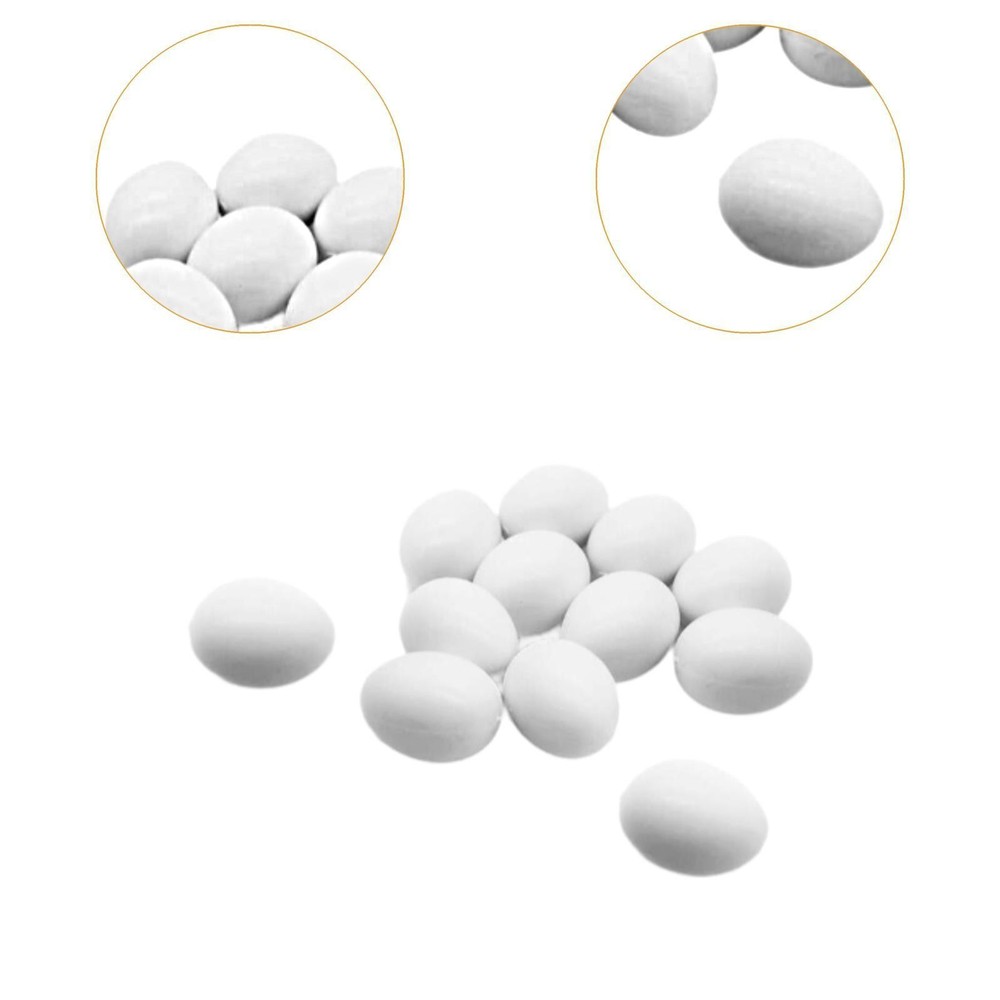12Pcs Solid Pigeon Eggs Simulation Eggs Artificial Eggs