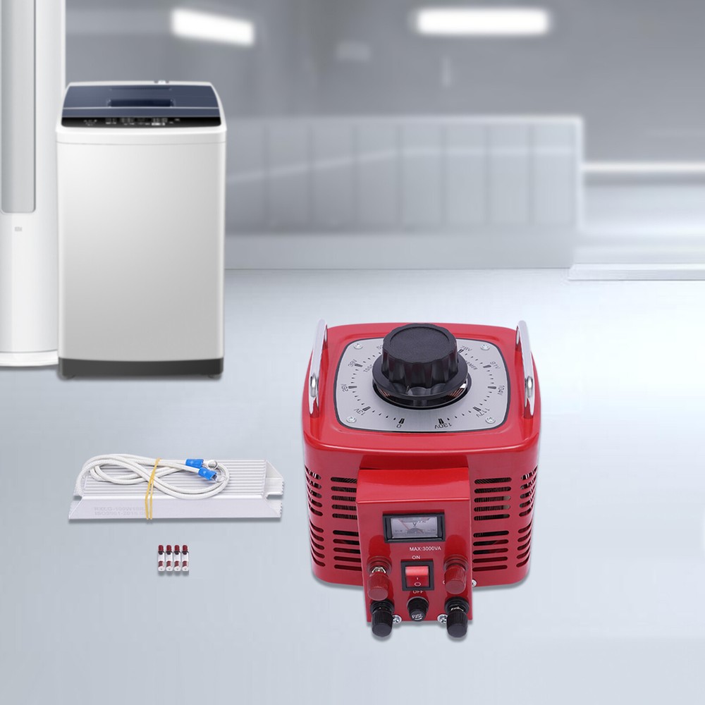 110V Variable AC Voltage Transformer Regulator - 3000W, 30A, Adjustable Output