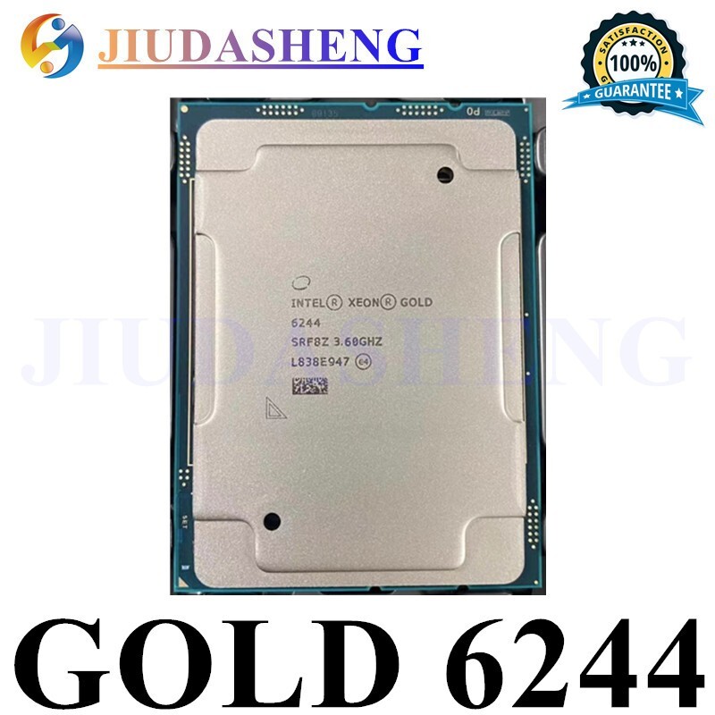 INTEL Xeon GOLD 6244 CPU Processor 8 core 16 threads 3.6GHZ LGA3647 150W