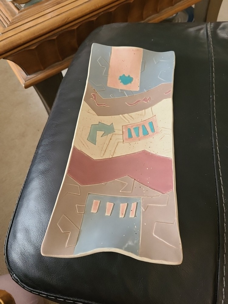 1988 Demery Pottery Dish Tray