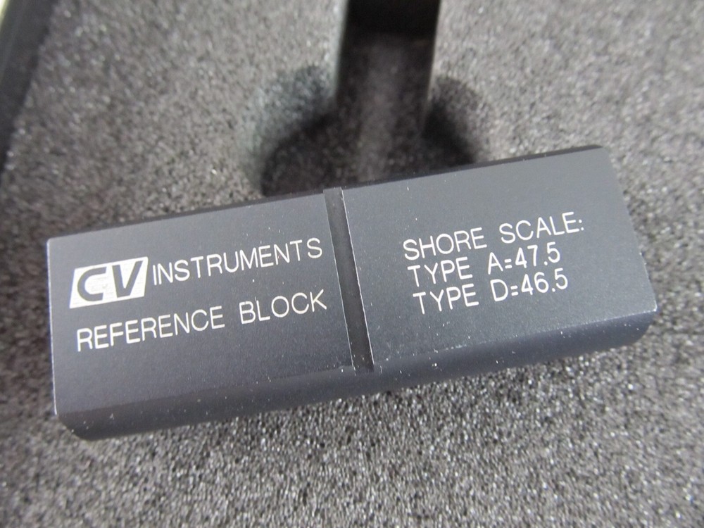 CV Instruments Shore Scale A Durometer Hardness Tester in Case