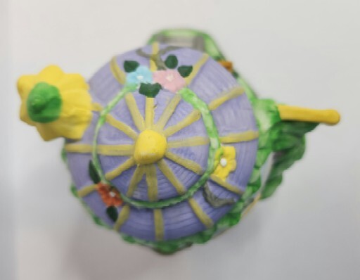 Vintage Easter Egg Porcelain Lighted Dwelling Bakery