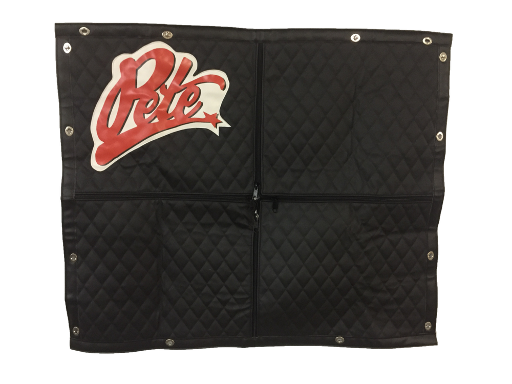Any Model Peterbilt Heavy Duty Adjustable Quilted Winter Front with Pete Logo