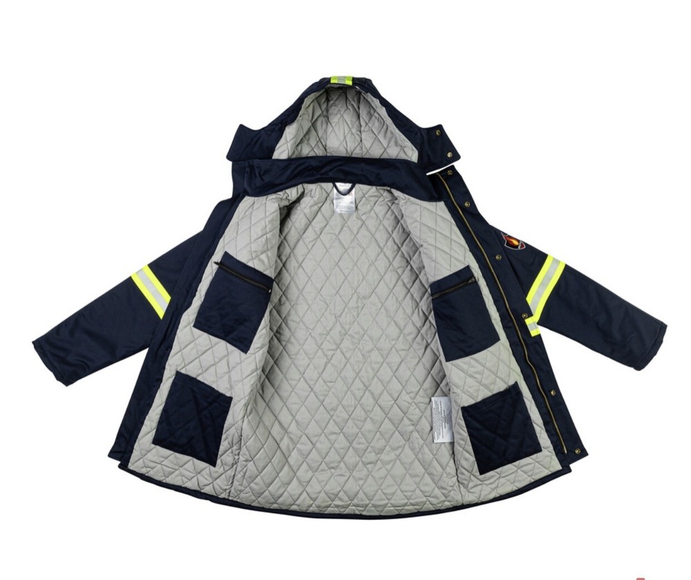 Proactive FR Flame Resistant Hi Vis Insulated Parka Jacket (MEDIUM) SHIPS TODAY