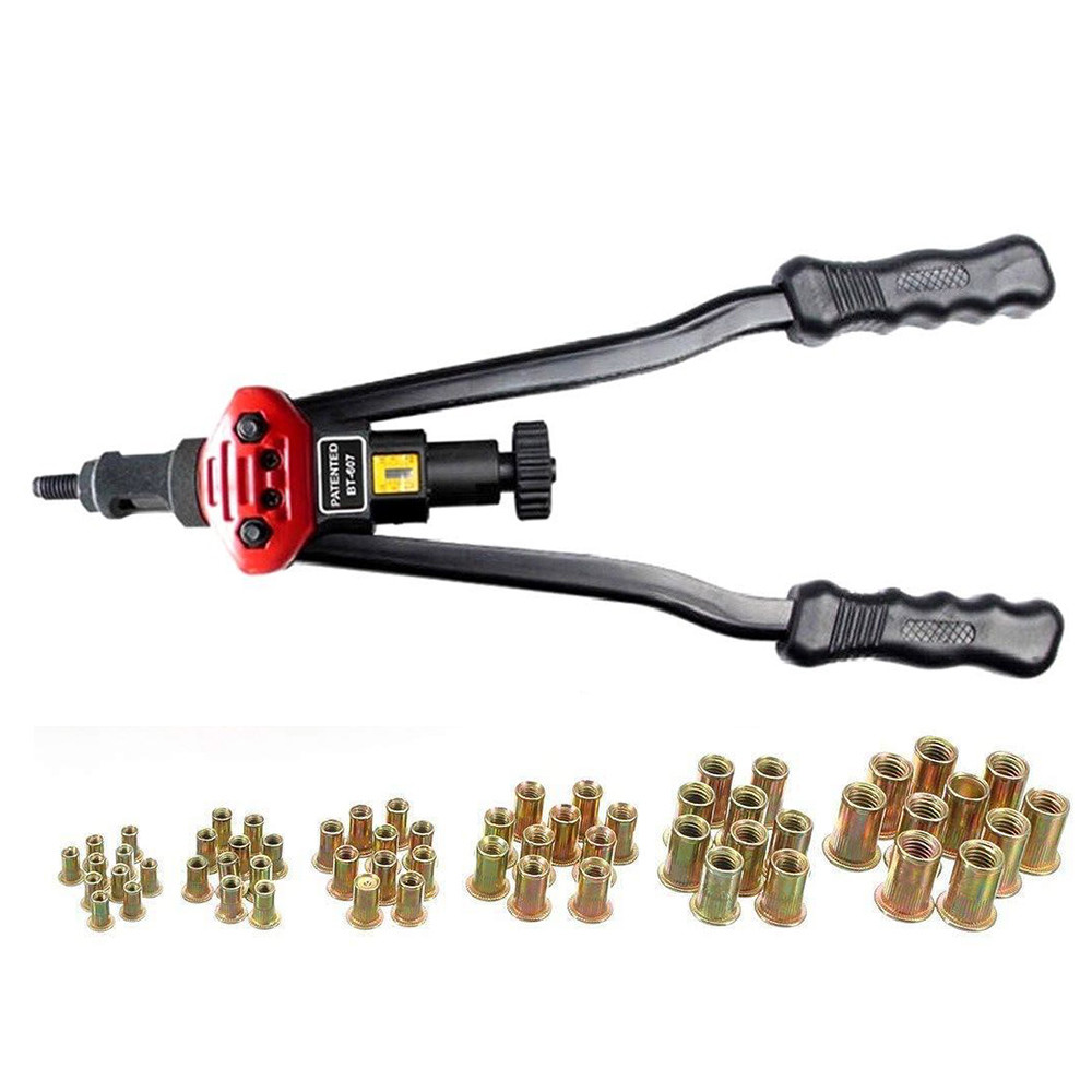 16” Hand Rivet Nut Tool Rivet Nut Setter Kit Hand Blind Riveter Gun