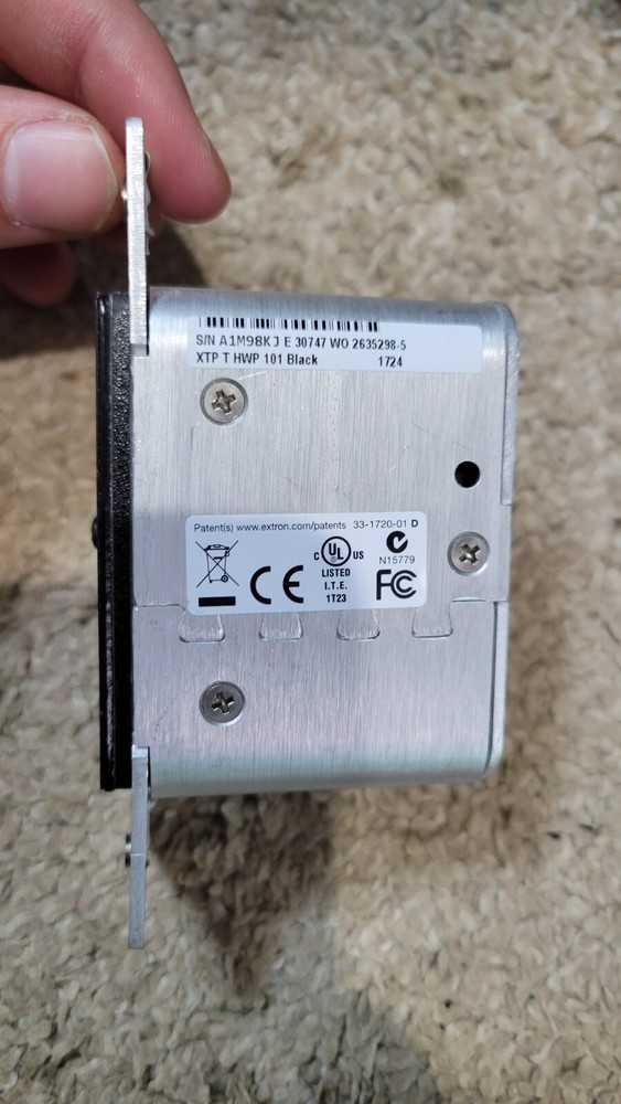 Extron XTP T HWP 101 Black