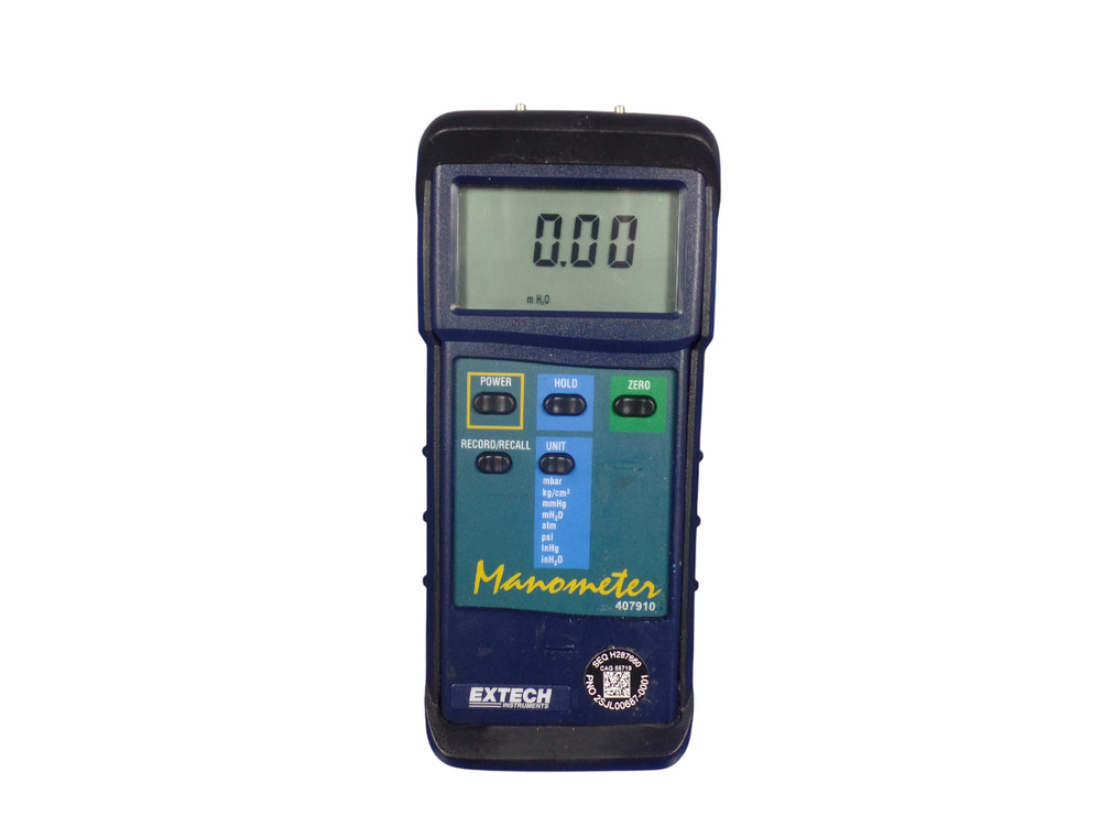 Extech instruments manometer 407910  - Free Shipping